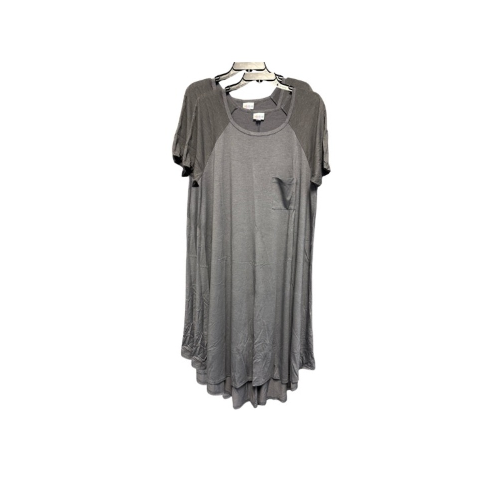 LuLaRoe Charcoal Gray Dress